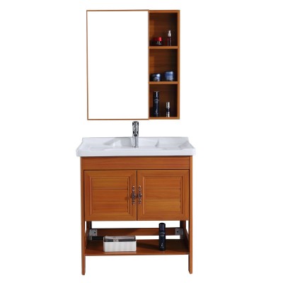 20inch.simple small size Aluminium bathroom cabinet vanities,brown bathroom fittings corner cabinet