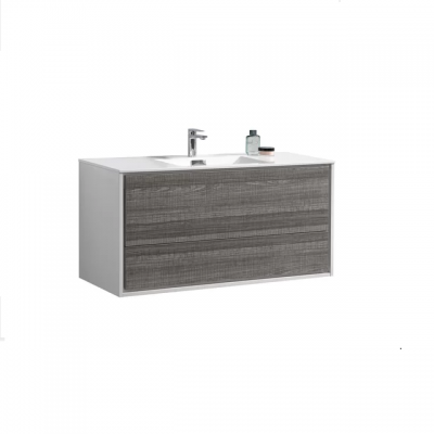 47" Wall-Mounted Single Bathroom Vanity,modern style Bath Cabinet for hotel,guesthouse and small families