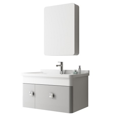 32in.bathroom equipment vanities contemporary and contracted type with mirror corner cabinets worldwide popular badkamer